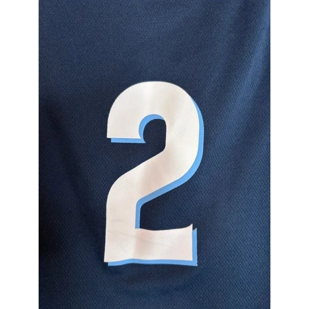 Nike Villanova Wildcats #2 Elite Basketball Jersey Youth Small Blue NCAA